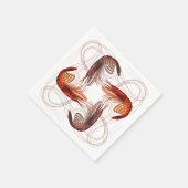 エビ長アンテナ紙ナプキン スタンダードカクテルナプキン (角)