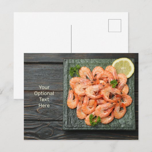 エビ類 ポストカード (正面/裏面)