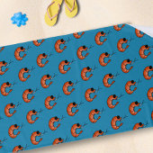 エビ ビーチタオル