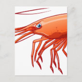 エビ ポストカード (正面)