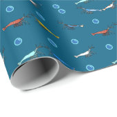 エビ ラッピングペーパー (ロールコーナー)