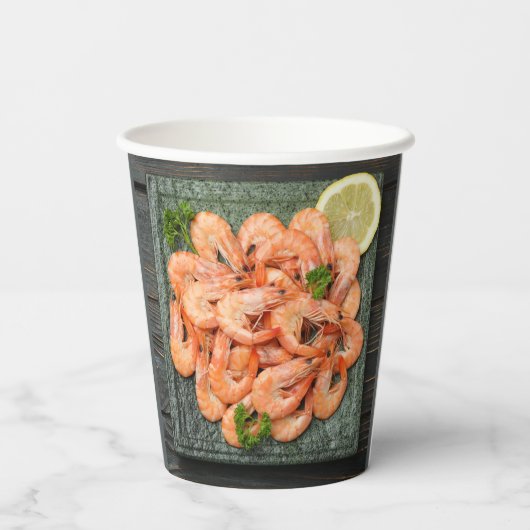 エビ 紙コップ (裏面)