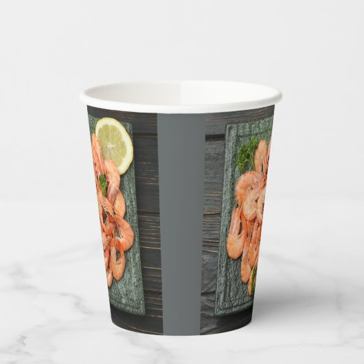 エビ 紙コップ (左)