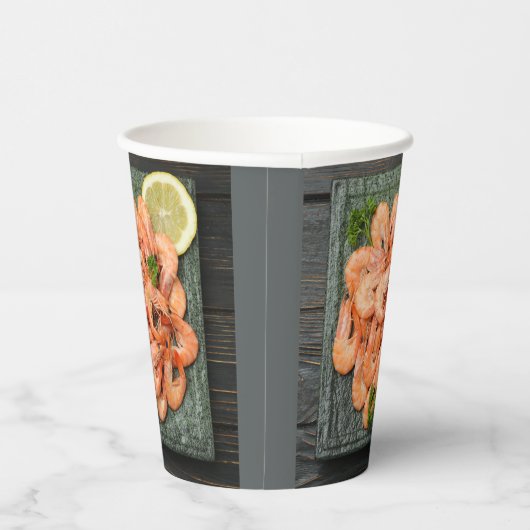 エビ 紙コップ (右)