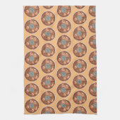 エビGumbo Stew Louisiana LAニューオーリンズ食品 キッチンタオル (縦)