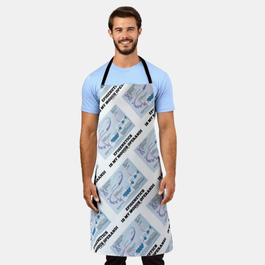 エピゲネティクスは私の運動機能である エプロン (着用した状態)