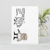 エピソード2の採用結婚式招待状 招待状 (スタンド正面)