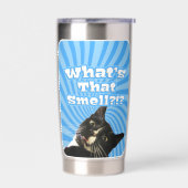 エピックなタキシード猫の写真のにおい 保温保冷タンブラー (左面)