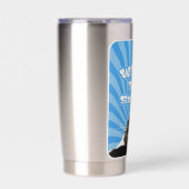 エピックなタキシード猫の写真のにおい 保温保冷タンブラー (正面)