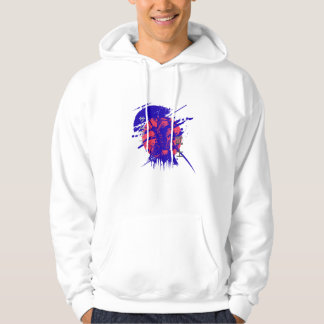 エピックアニメ戦士Tシャツ - 大胆な日本のストリートスタイル パーカ