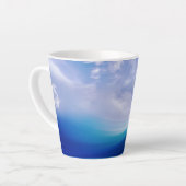 エピックウェーブを上に帆船 カフェラテマグ (左アングル)