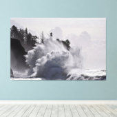 エピックウェーブズアットケープ失望WA州 キャンバスプリント (インサイチュ (ウッドフロア))