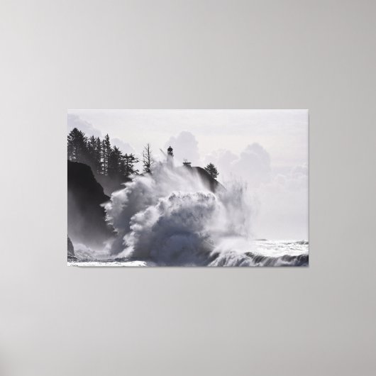 エピックウェーブズアットケープ失望WA州 キャンバスプリント (正面)