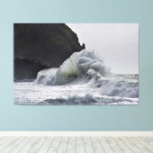 エピックウェーブズアットケープ失望WA州 キャンバスプリント (インサイチュ (ウッドフロア))