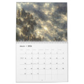 エピックエルディンリング映画の風景サイバパンク カレンダー (3月 2026)