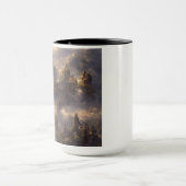 エピックエルディンリング映画の風景サイバパンマグカップ マグカップ (中央)