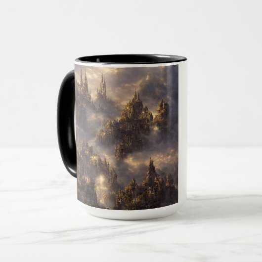 エピックエルディンリング映画の風景サイバパンマグカップ マグカップ (正面左)