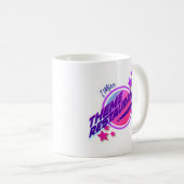 エピッククールおもしろいテーマのレストランロゴパロディ コーヒーマグカップ (正面右)