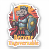 エピックグラディエーターモー戦士トウUngovになる シール (正面)