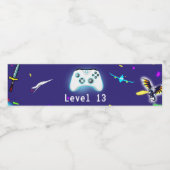 エピックゲーマーハッピー13誕生日クリティカルヒット! ペットボトルラベル (シングルラベル)