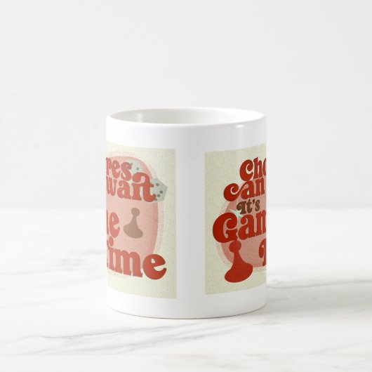 エピックゲームタイムおもしろいノショアスローガン コーヒーマグカップ (中央)