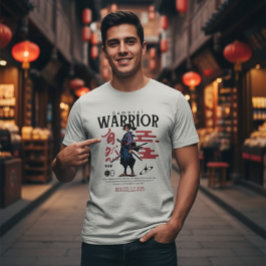 エピックサムライ武士日本刀文化メンズ トライブレンドTシャツ