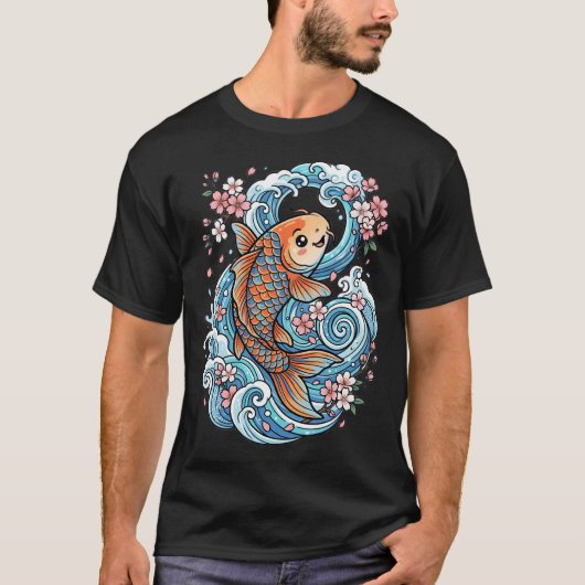 エピックサムライ鯉 Tシャツ (正面)