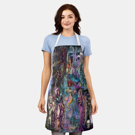 エピックストーリーエプロン エプロン (着用した状態)