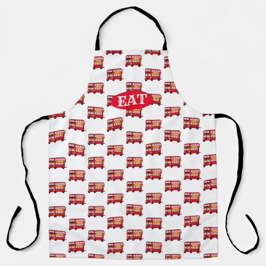 エピックダブルデッカーロンドンレッドバス エプロン (正面)