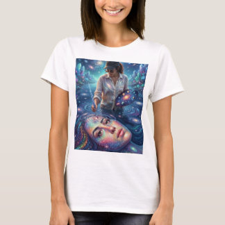 エピックダークファンタジー スカル&チェーンズ グラフィックTシャツ Tシャツ