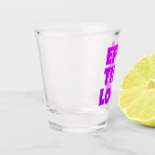エピックティエロットゲーマーネオンパープル文字 ショットグラス (左)
