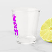 エピックティエロットゲーマーネオンパープル文字 ショットグラス (右)