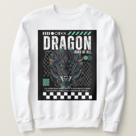 エピックドラゴングラフィックTシャツデザイン スウェットシャツ