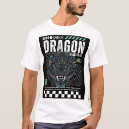 エピックドラゴン グラフィックTシャツ デザイン Tシャツ