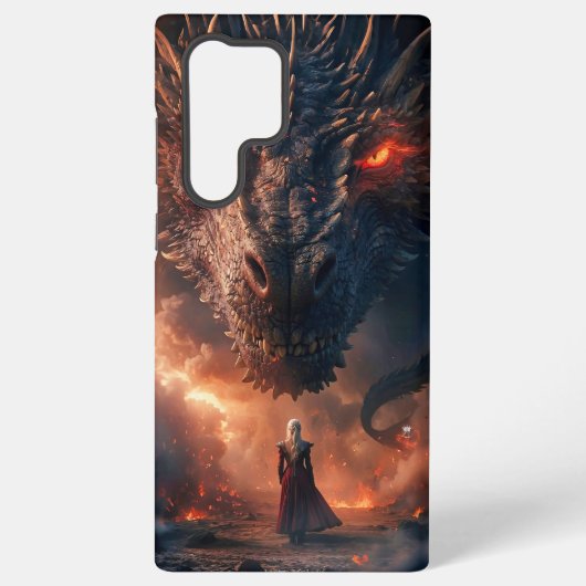 エピックドラゴン スリム スナップケース SAMSUNG GALAXYケース (裏面)