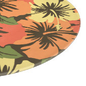 エピックハイビスカスハワイアンガラス切断板 カッティングボード (角)