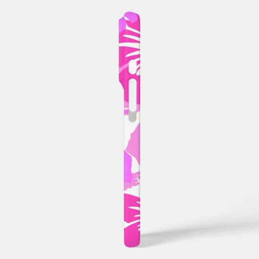 エピックハイビスカスハワイアンフローラアロハシャツピンク Case-Mate iPhoneケース (裏面 / 左)