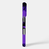 エピックハイビスカスフローラハワイアンパープルブラック Case-Mate iPhoneケース (裏面 / 右)
