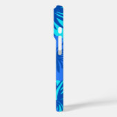 エピックハイビスカスフローラ王室のブルー Case-Mate iPhoneケース (裏面 / 左)