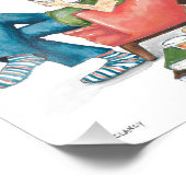 エピックパグキング作家アートプリント フォトプリント            (角)