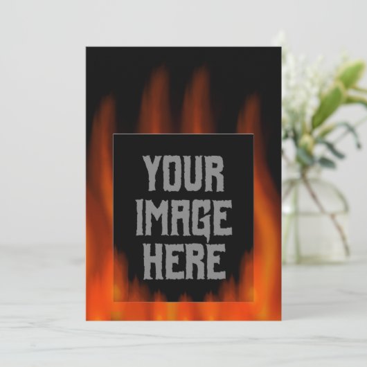 エピックパーソナライズされたファイア写真 (スタンド正面)