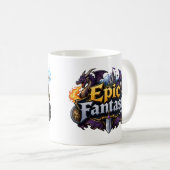 エピックファンタジー ラバー コーヒーマグカップ (正面右)