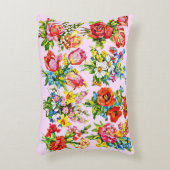 エピックフローラフラワーコレクションプリント アクセントクッション (正面(垂直))