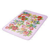 エピックフローラフラワーコレクションプリント バスマット (アングル)