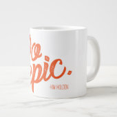 エピックマグをする ジャンボコーヒーマグカップ (正面右)