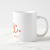 エピックマグをする ジャンボコーヒーマグカップ (右)