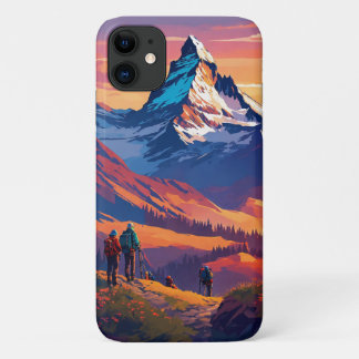 エピックマッターホルンサンセットiPhoneケース iPhone 11 ケース