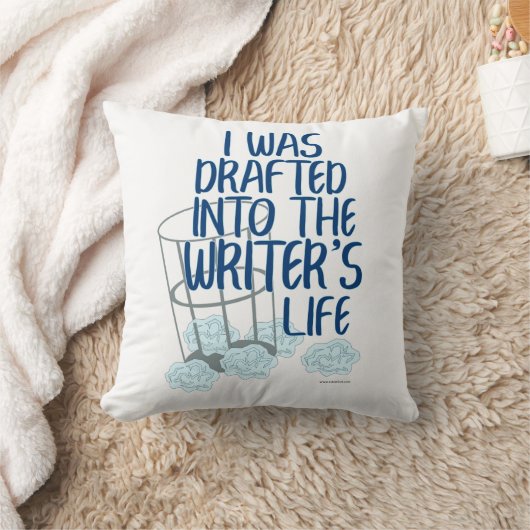 エピックライターライフ荷車を引く作家プロセスのモットー クッション (ブランケット)