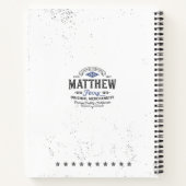 エピックライフスピリチュアルフーリガンノート ノートブック (裏面)