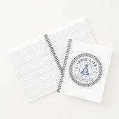 エピックライフスピリチュアルフーリガンノート ノートブック (内部)